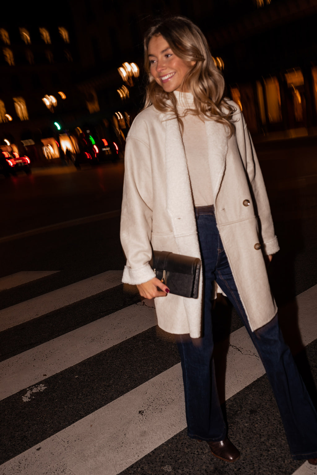 Manteau Paul à mouton - beige