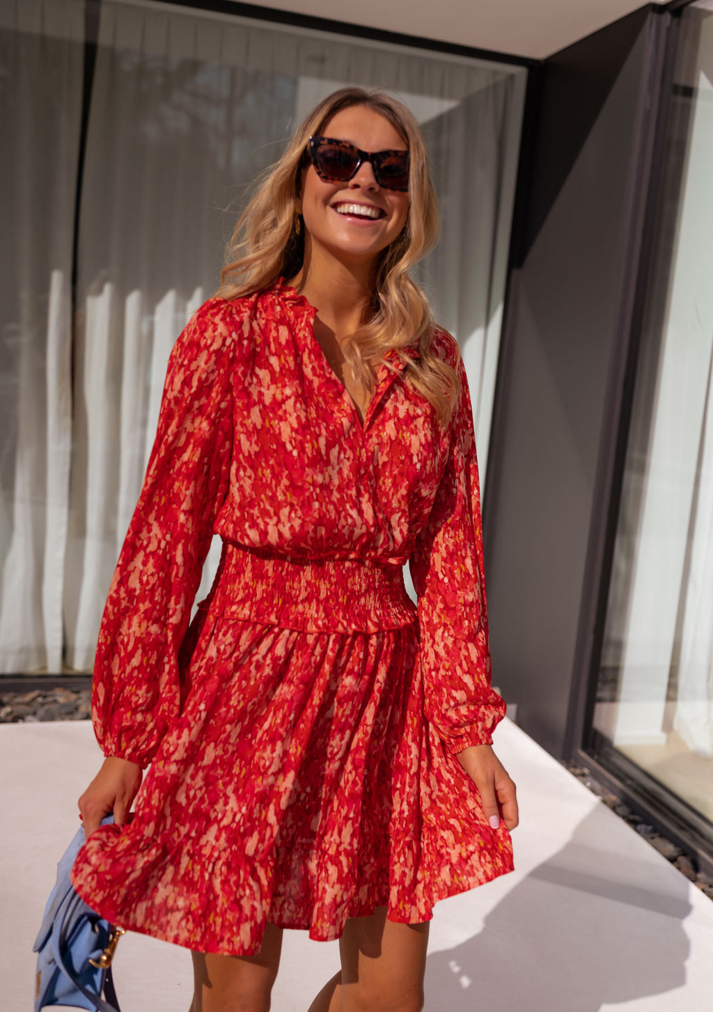 Robe Milly - rouge