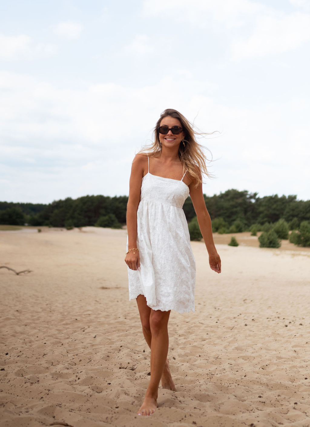 Robe Monica - blanche