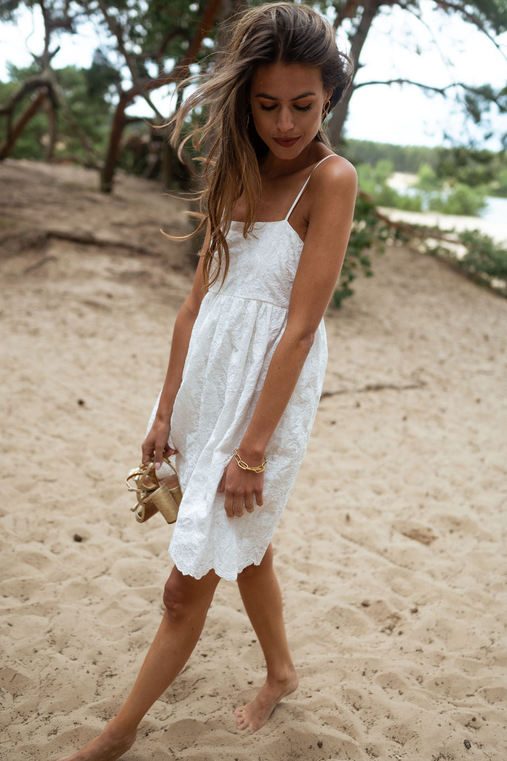 Robe Monica - blanche
