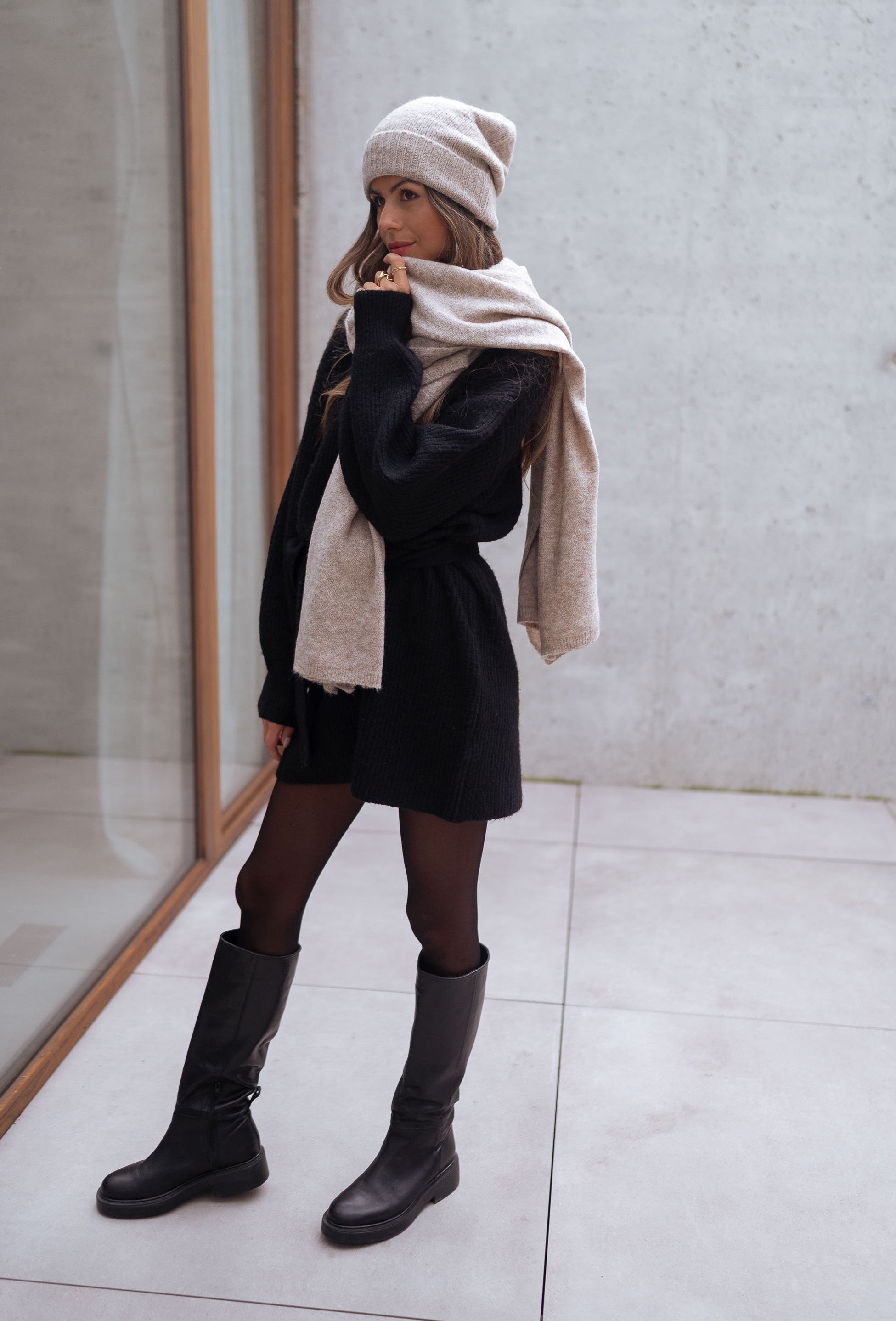 Scarf Muly - beige – Easy Clothes