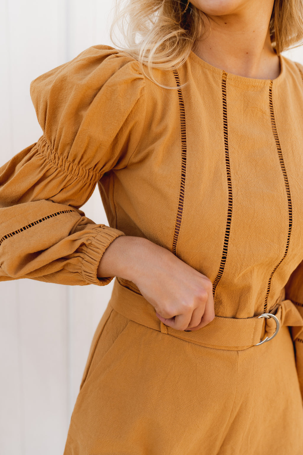 Naomie jumpsuit - Ochre
