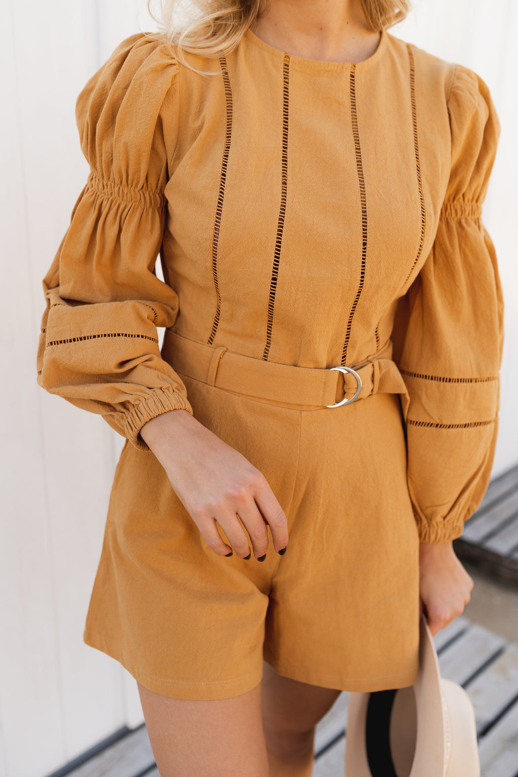 Naomie jumpsuit - Ochre
