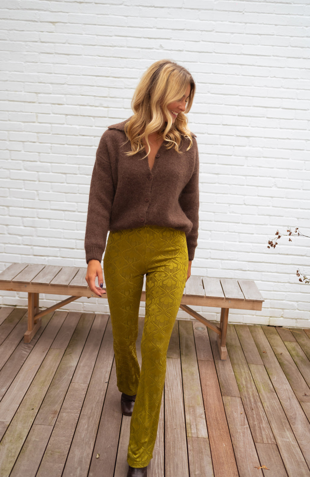 Pants Endry - olive