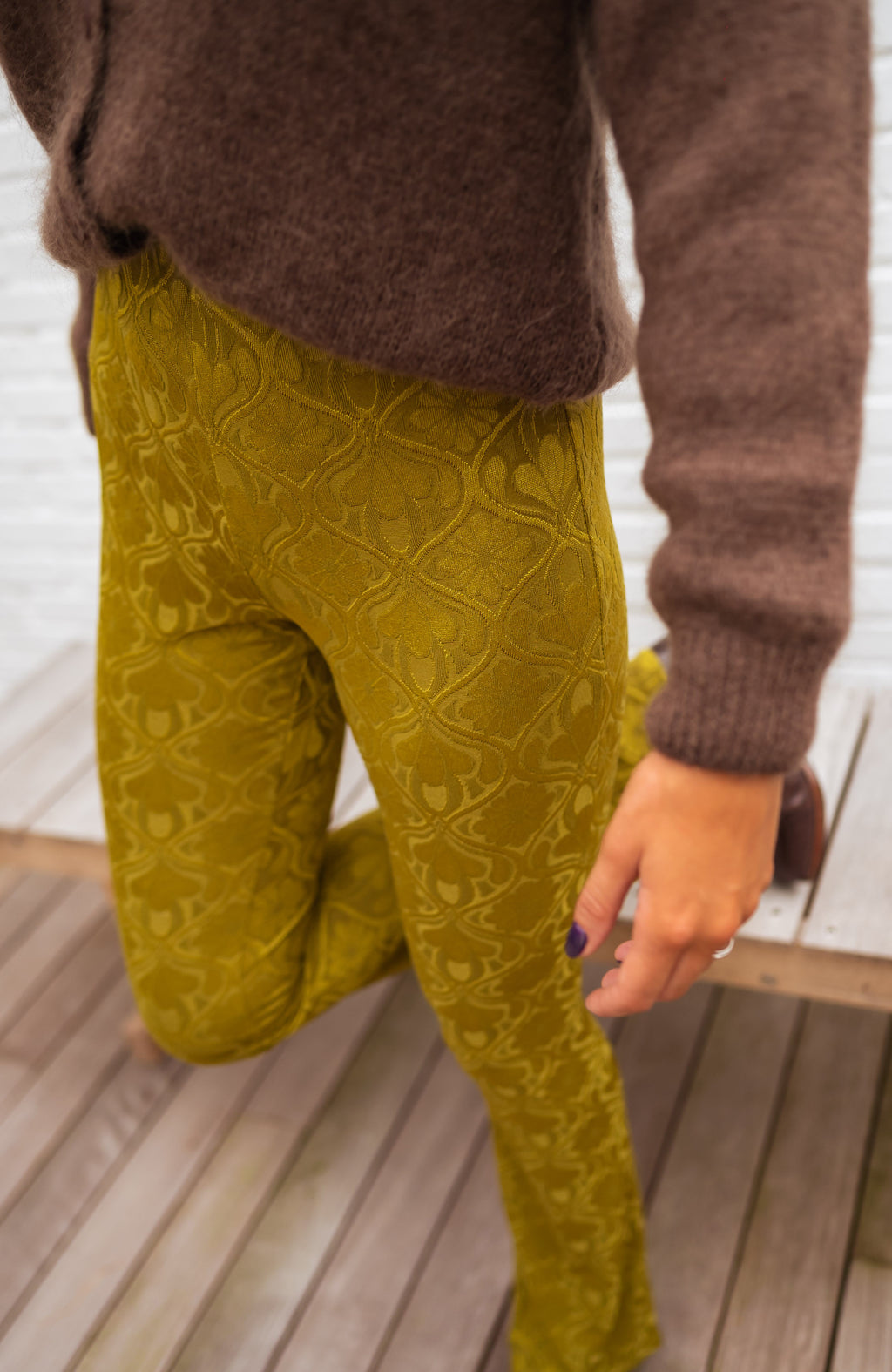 Pantalon Endry - olive