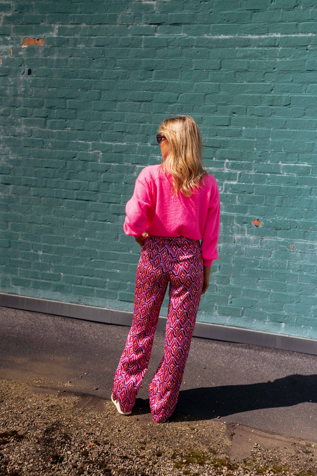 Pants Lupa - Pink patterned