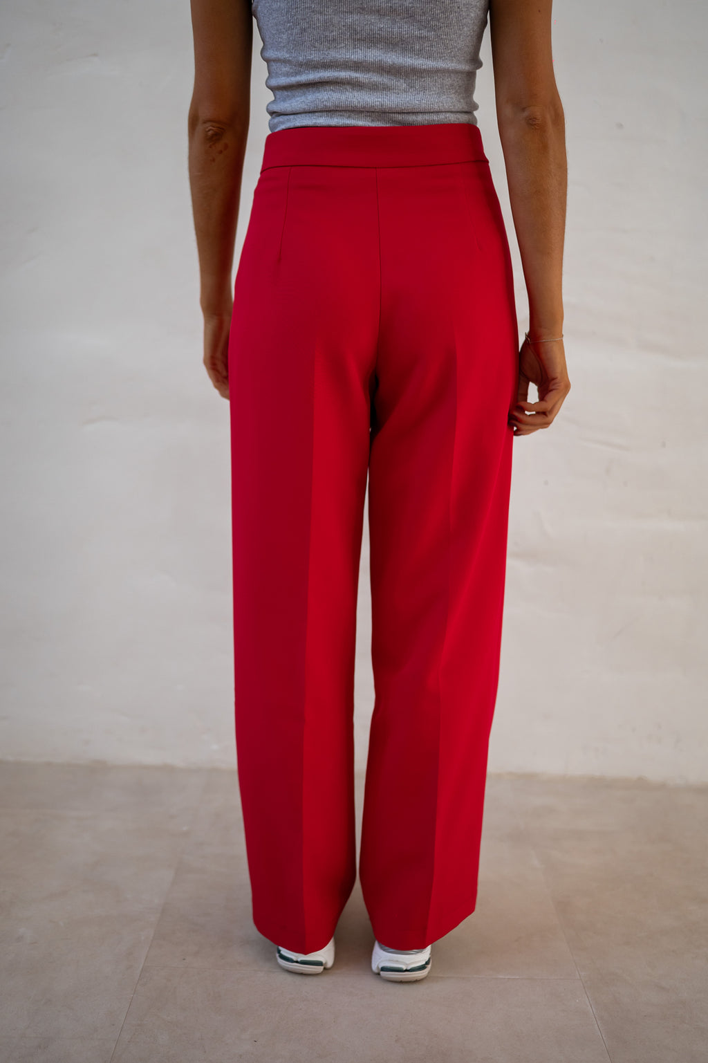 Maona pants - red