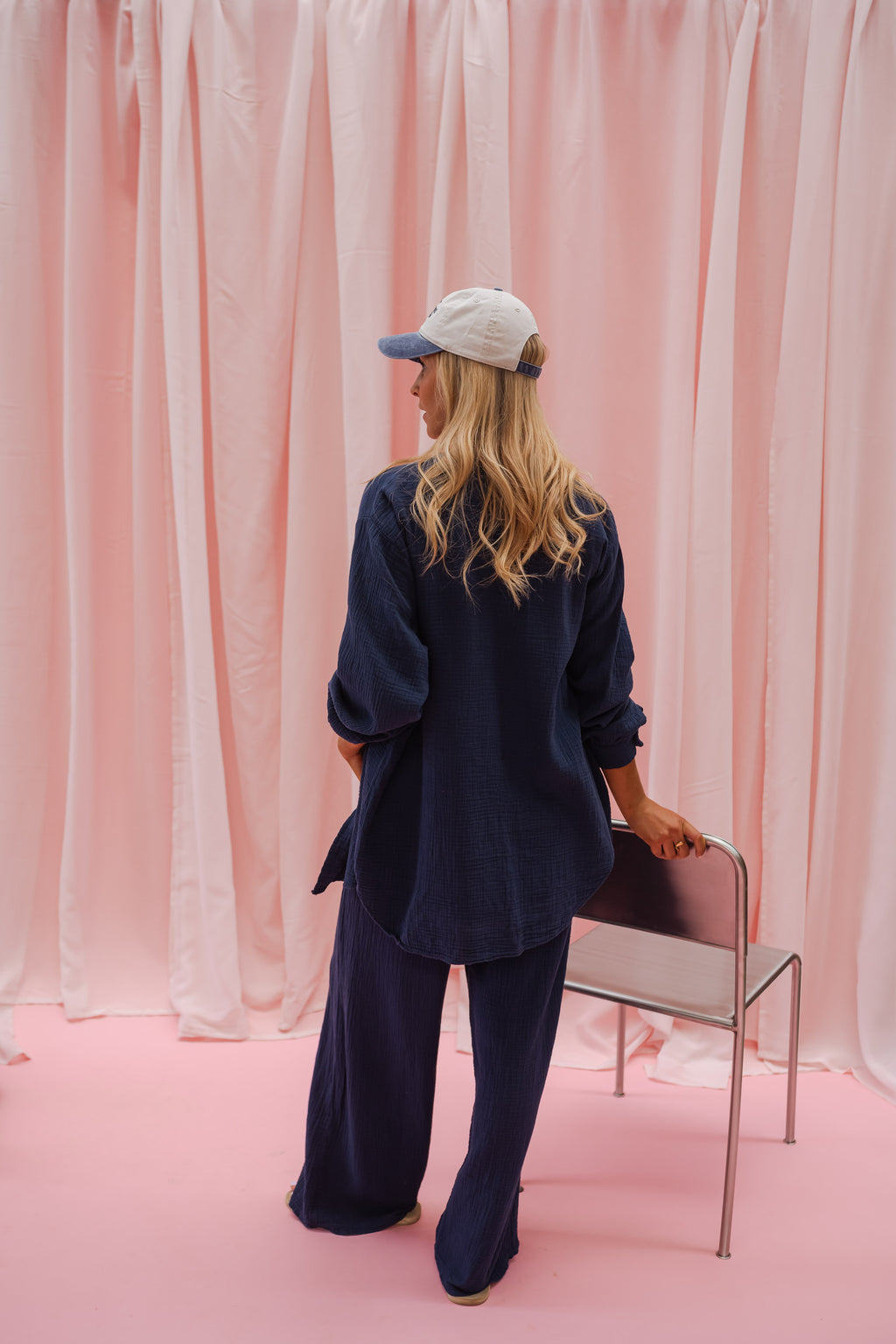 Pantalon Milly - bleu nuit