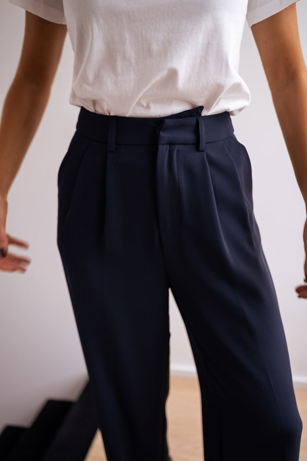 Victor pants - Navy blue