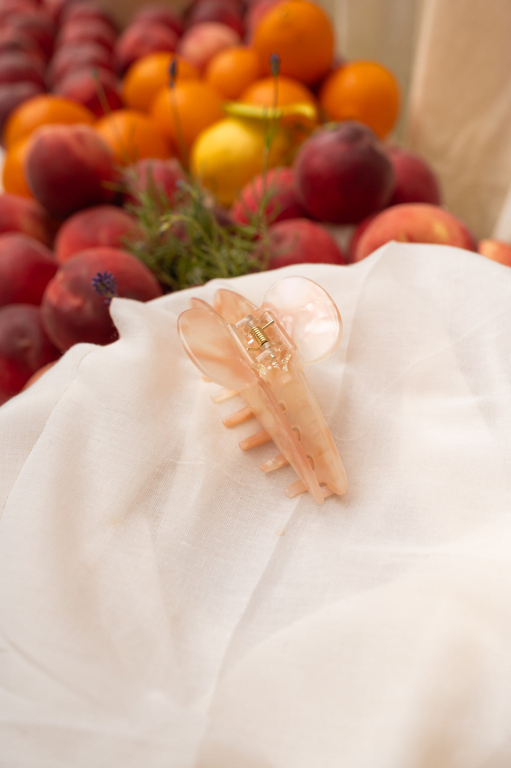 Lora hair clip - pink