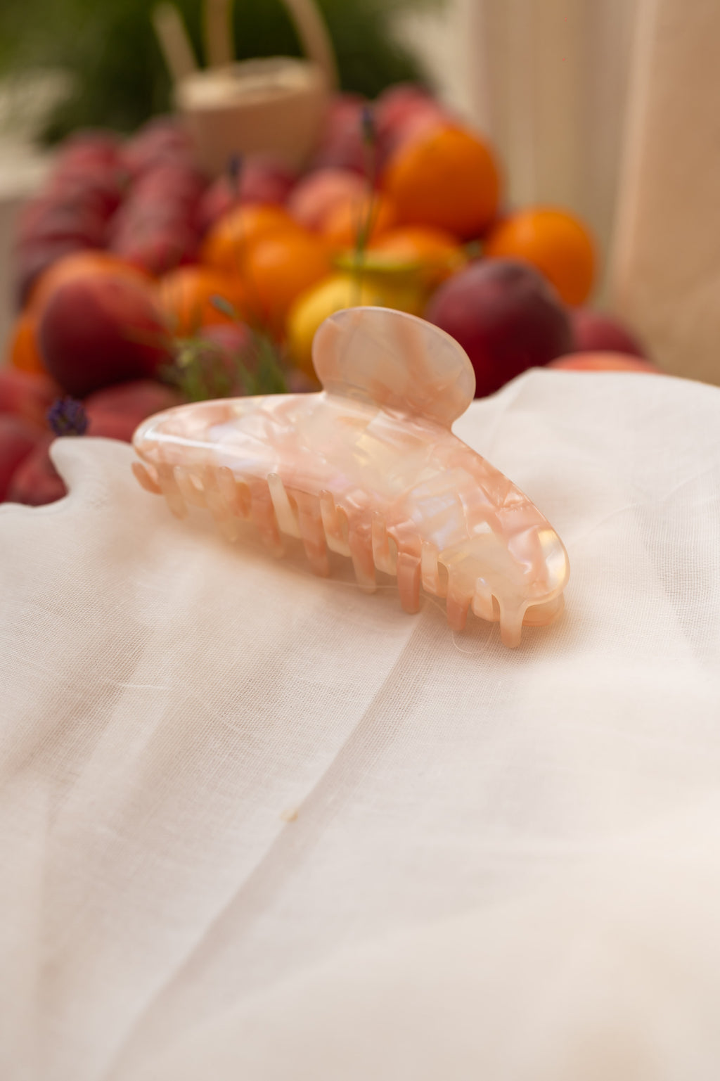 Lora hair clip - pink