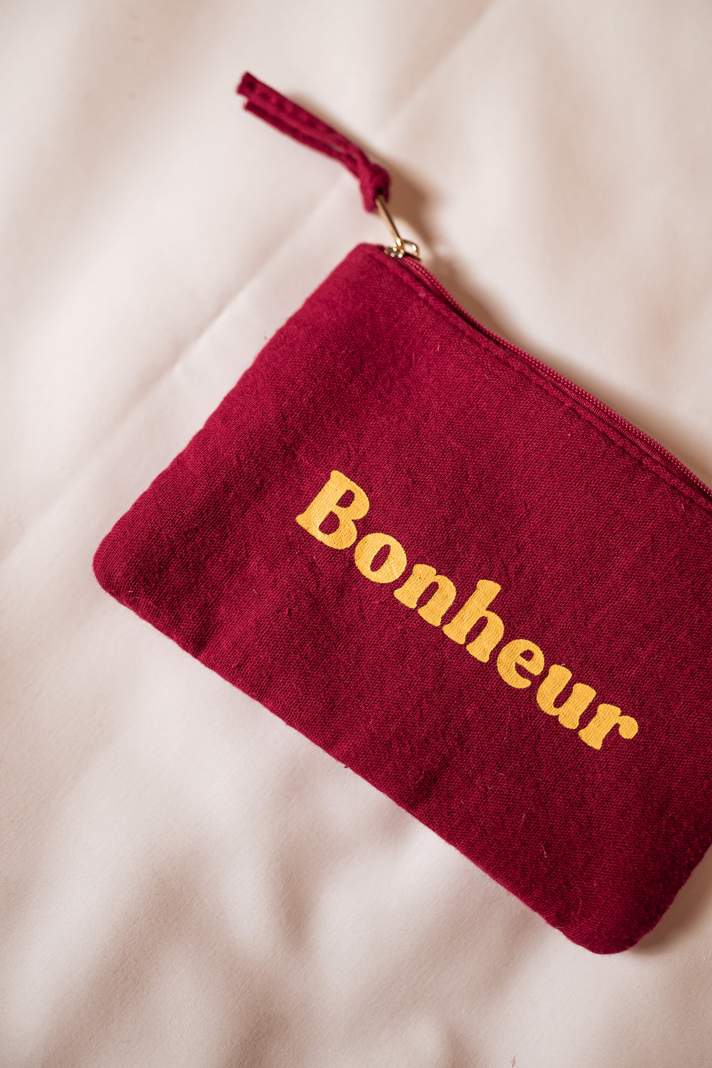 Bonheur pocket - Burgundy