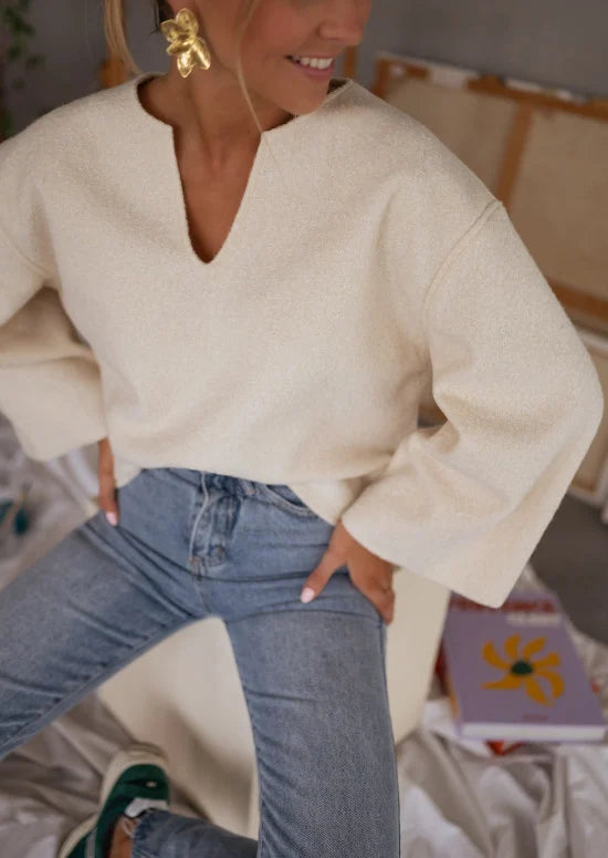 Sweater Aisha - ecru