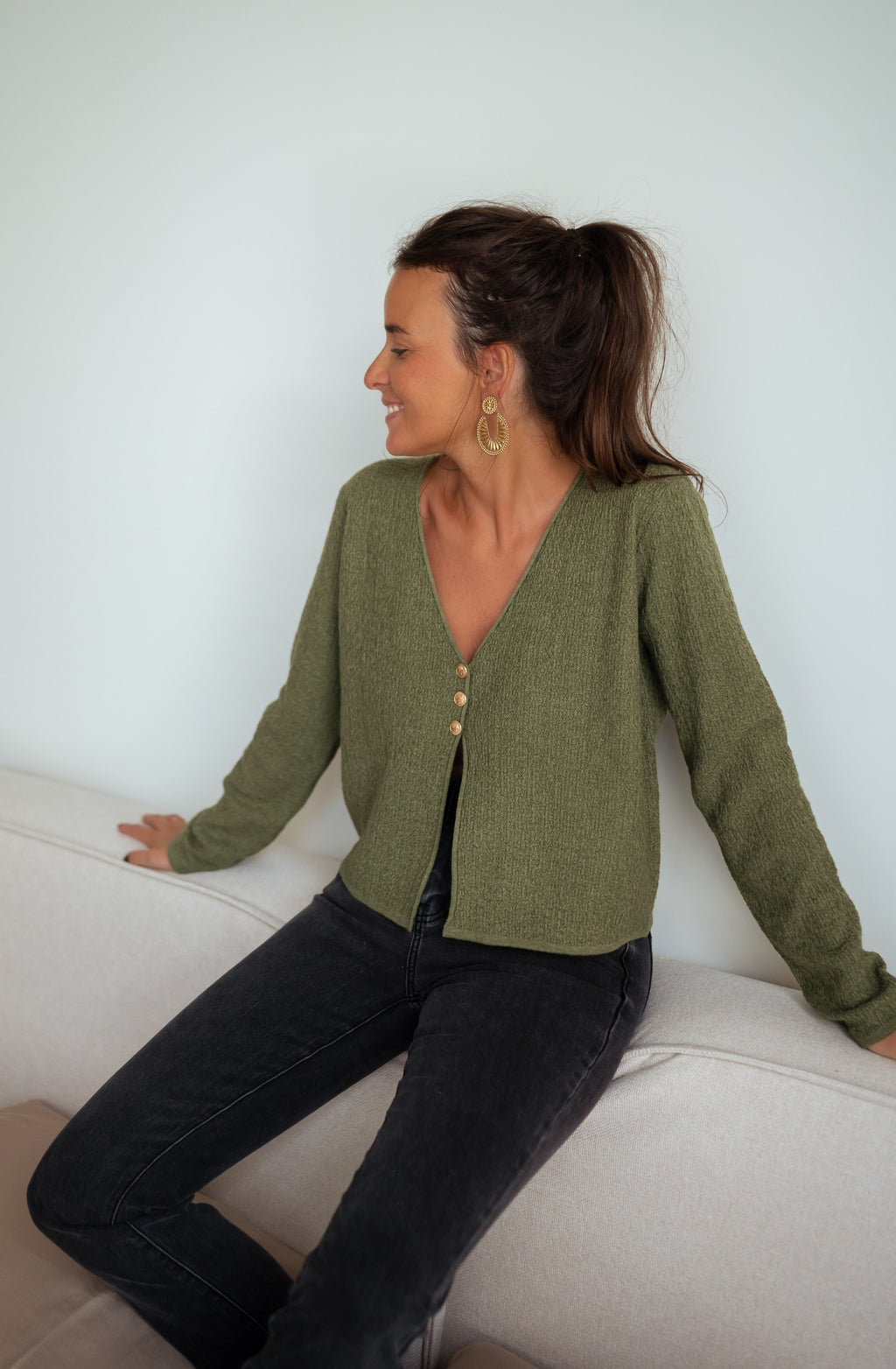 Sweater Alma - Khaki