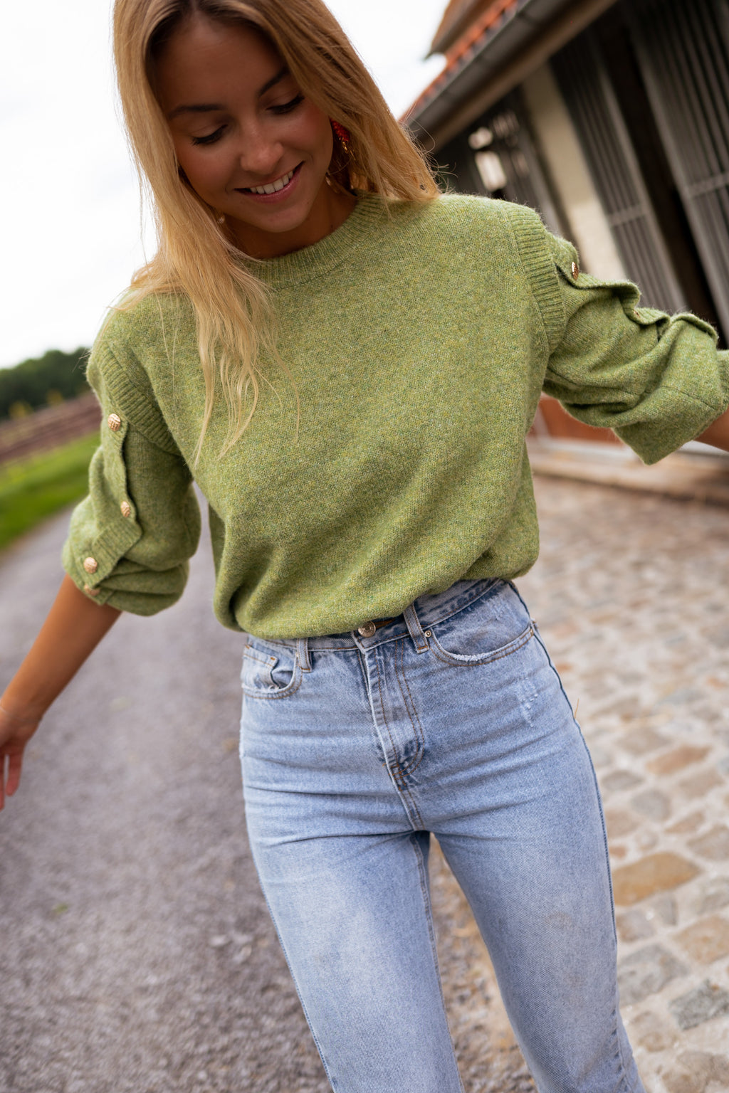 Carla sweater - Olive