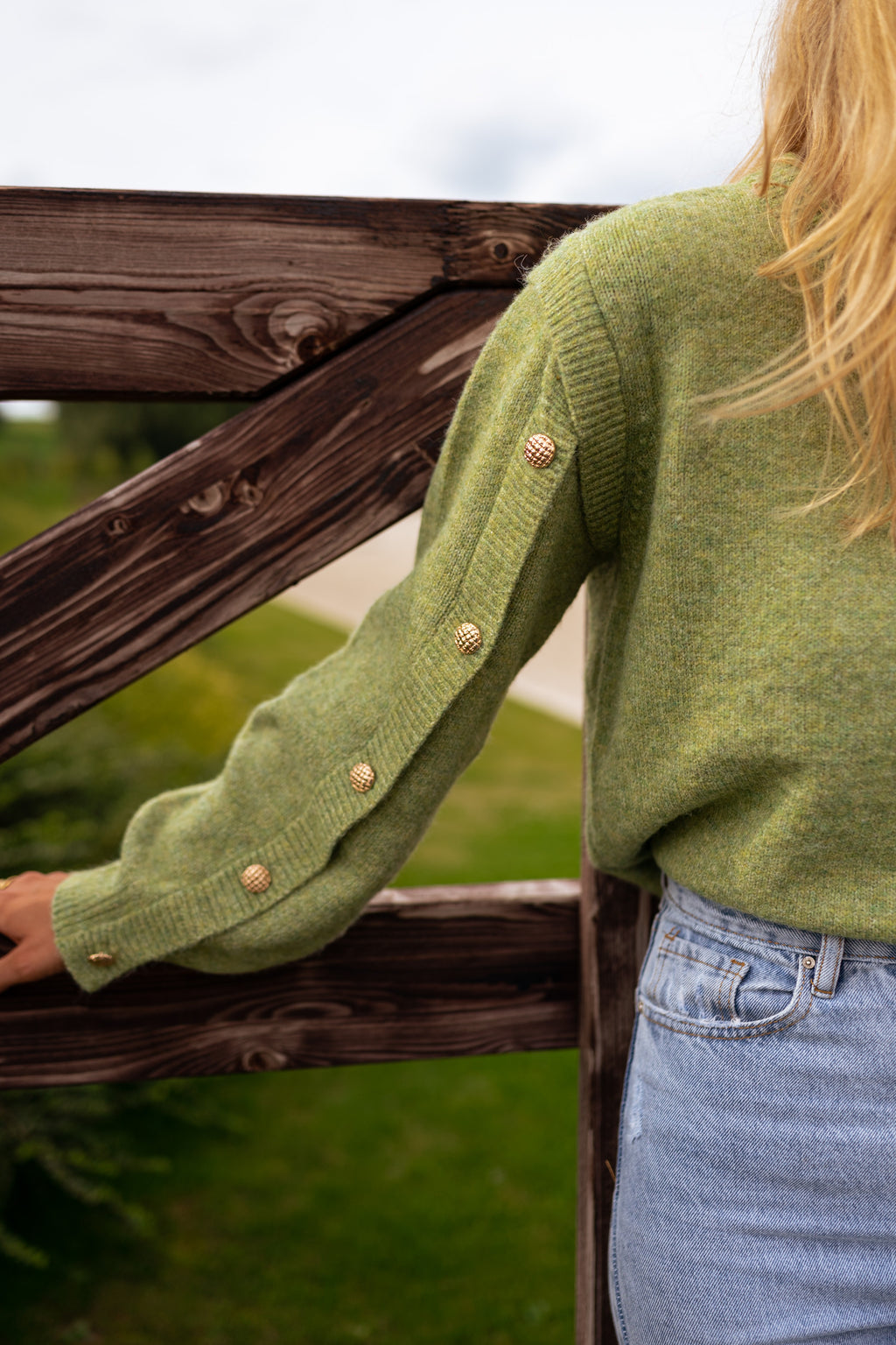 Carla sweater - Olive