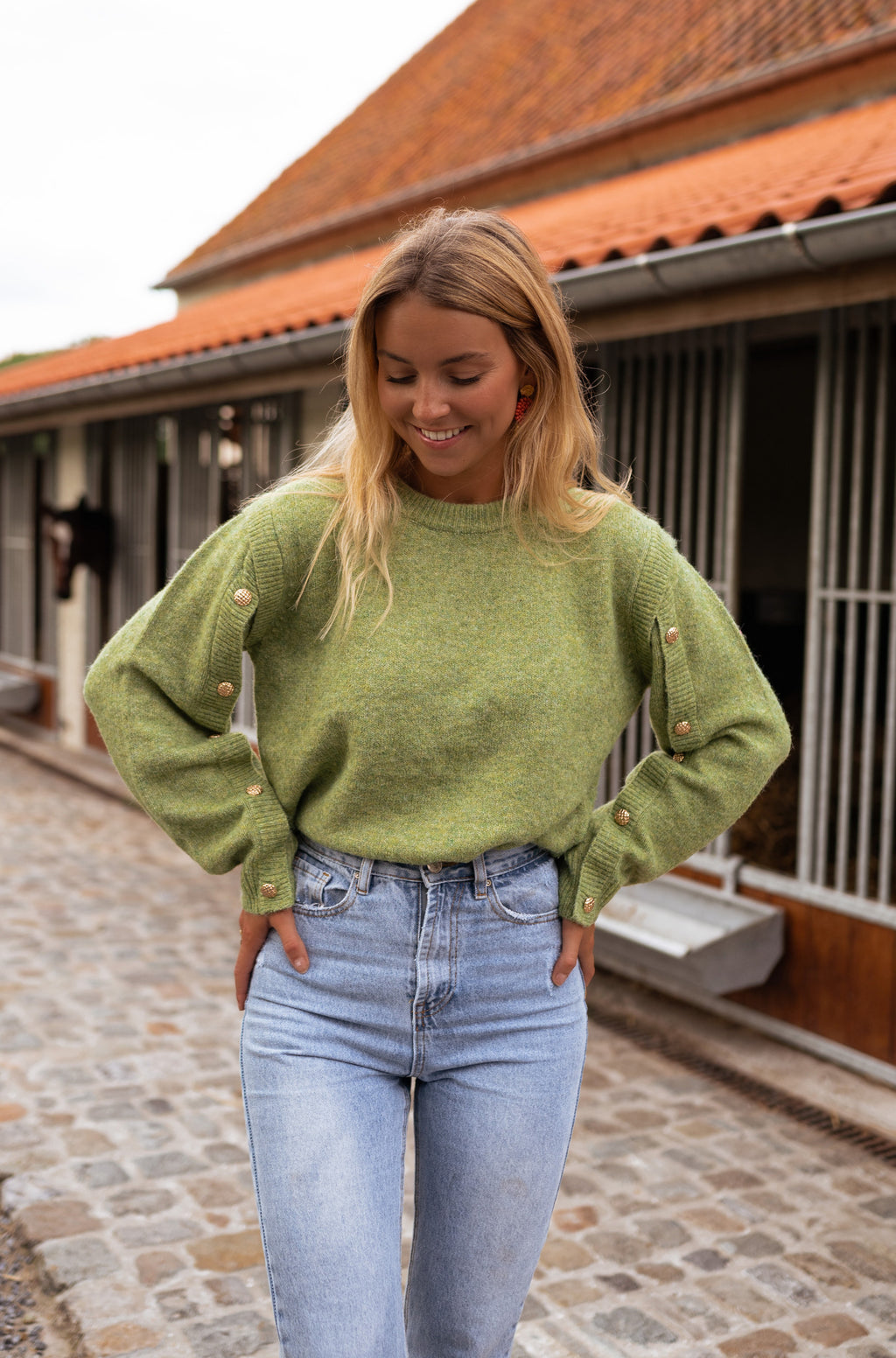 Carla sweater - Olive