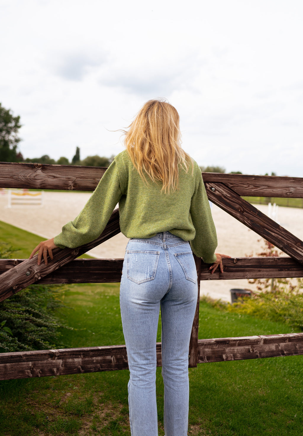 Carla sweater - Olive