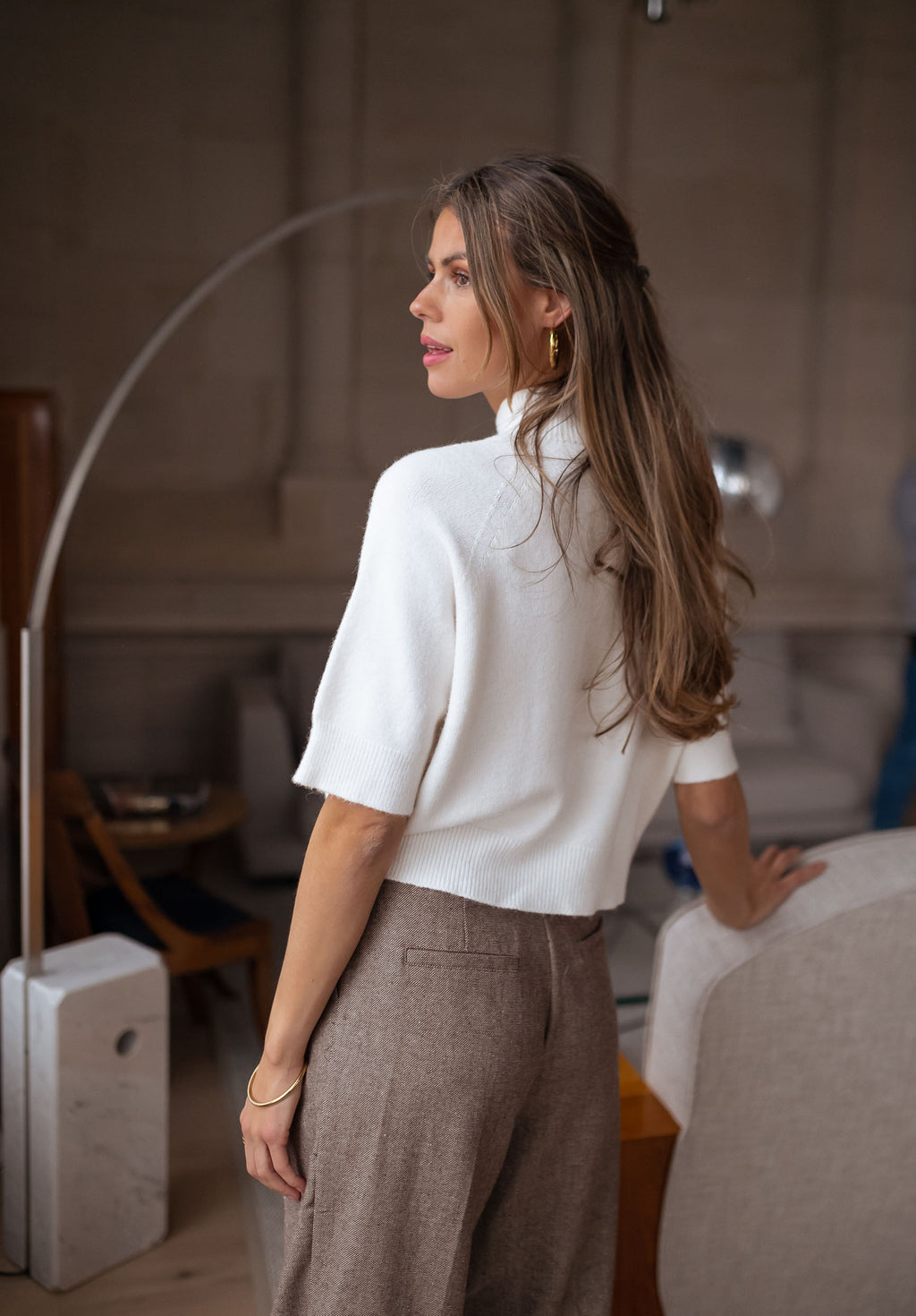 Clark Sweater - ecru