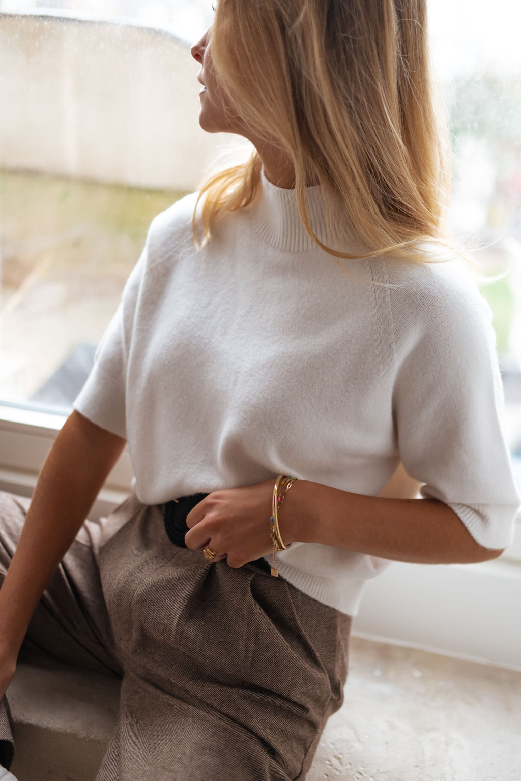 Clark Sweater - ecru