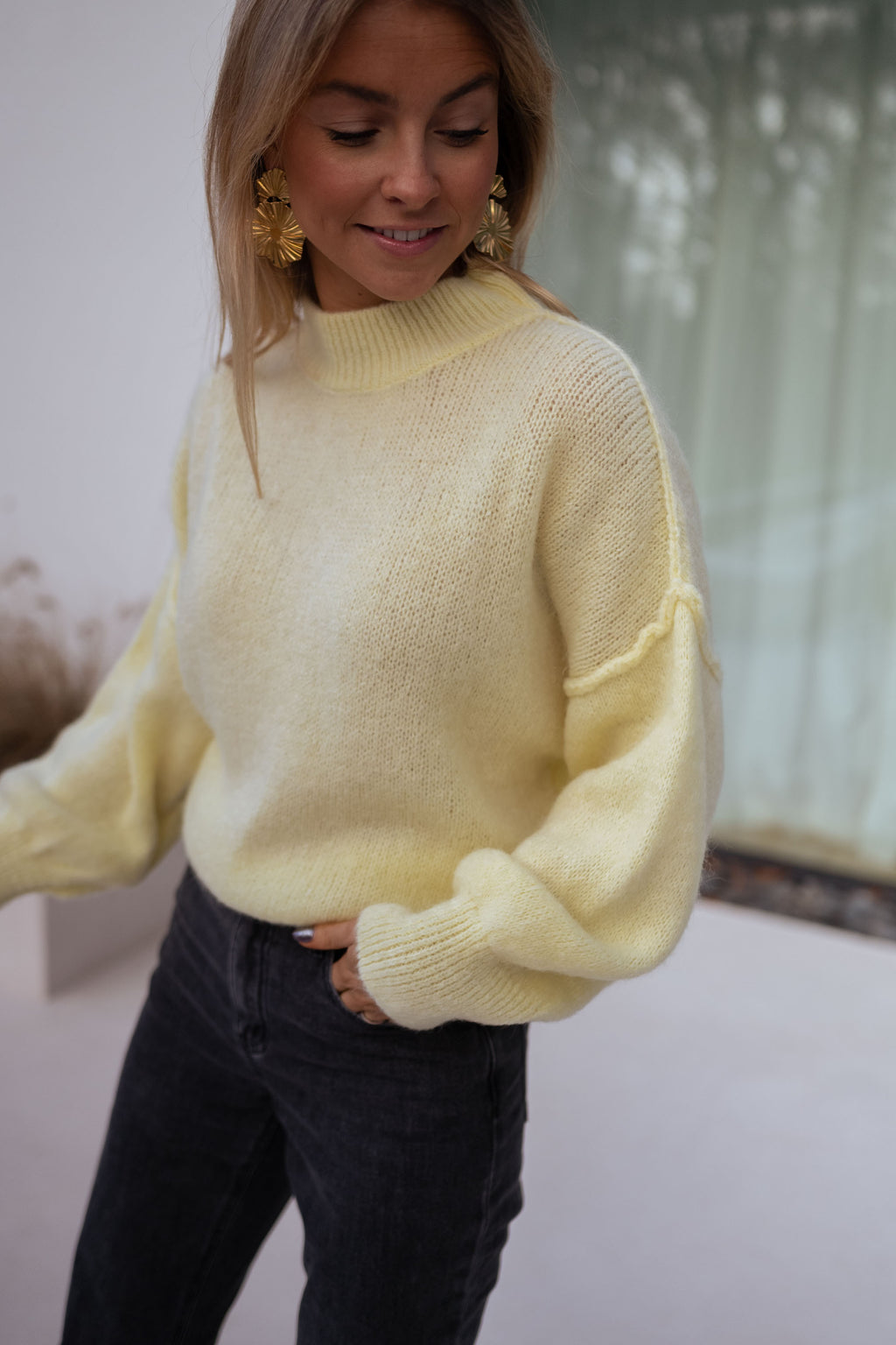 Sweater Eden - yellow