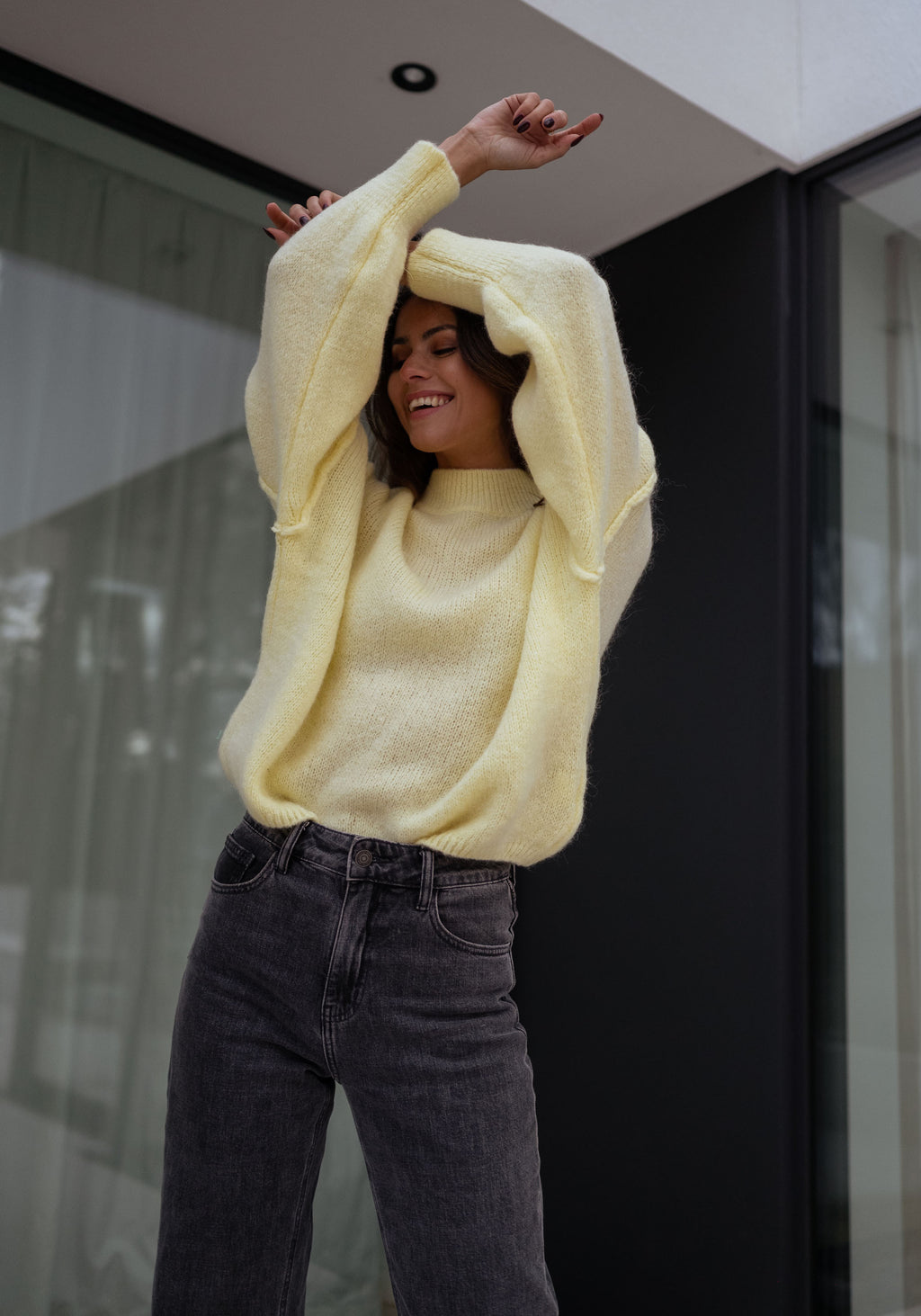 Sweater Eden - yellow