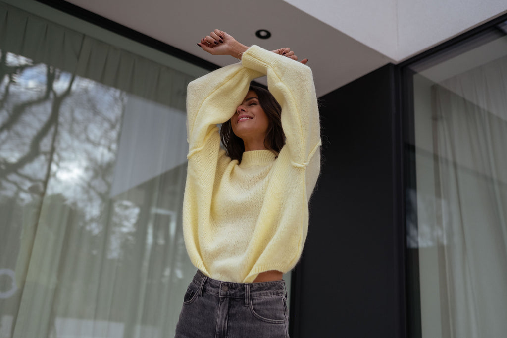 Sweater Eden - yellow