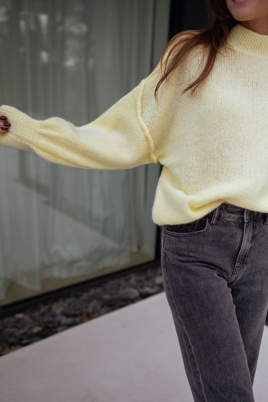 Sweater Eden - yellow