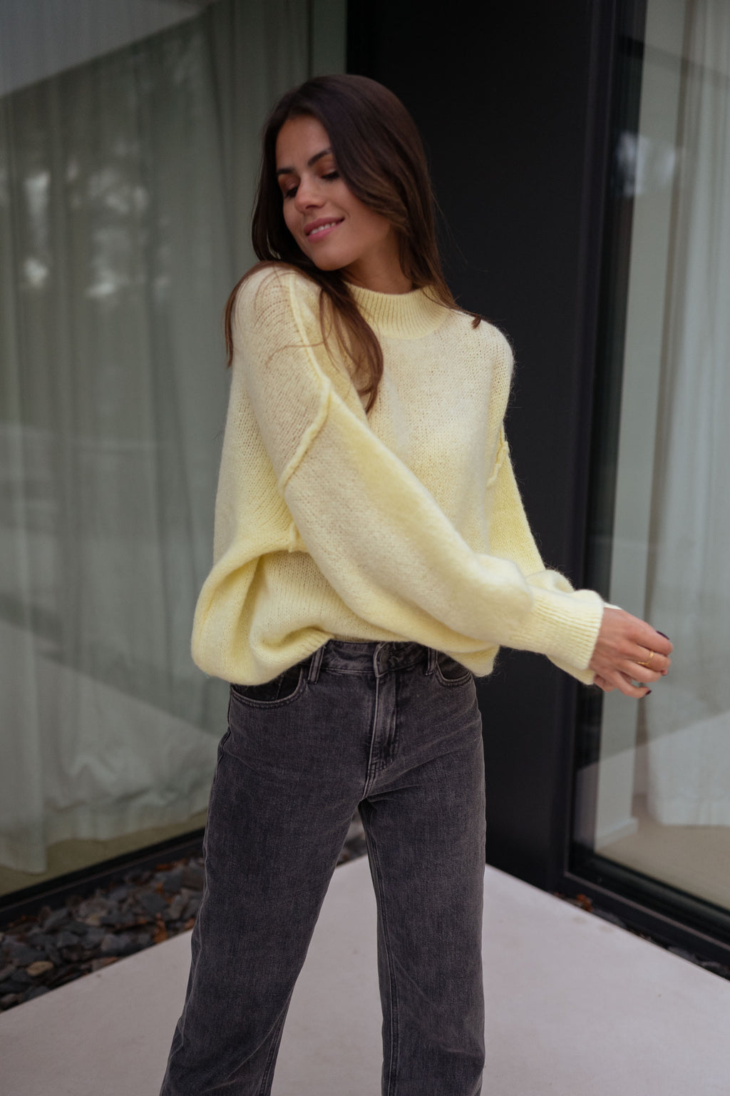 Sweater Eden - yellow