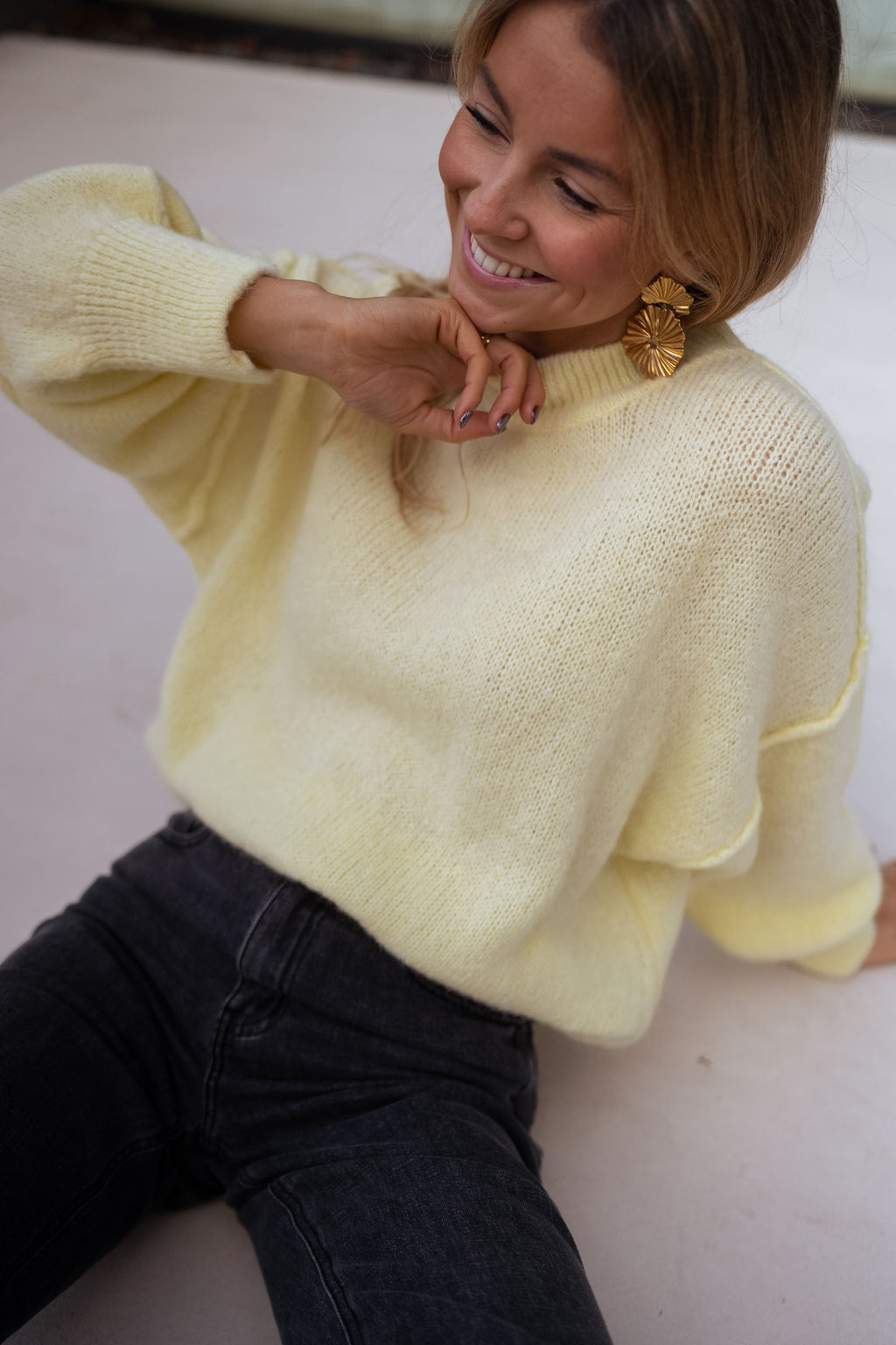 Sweater Eden - yellow