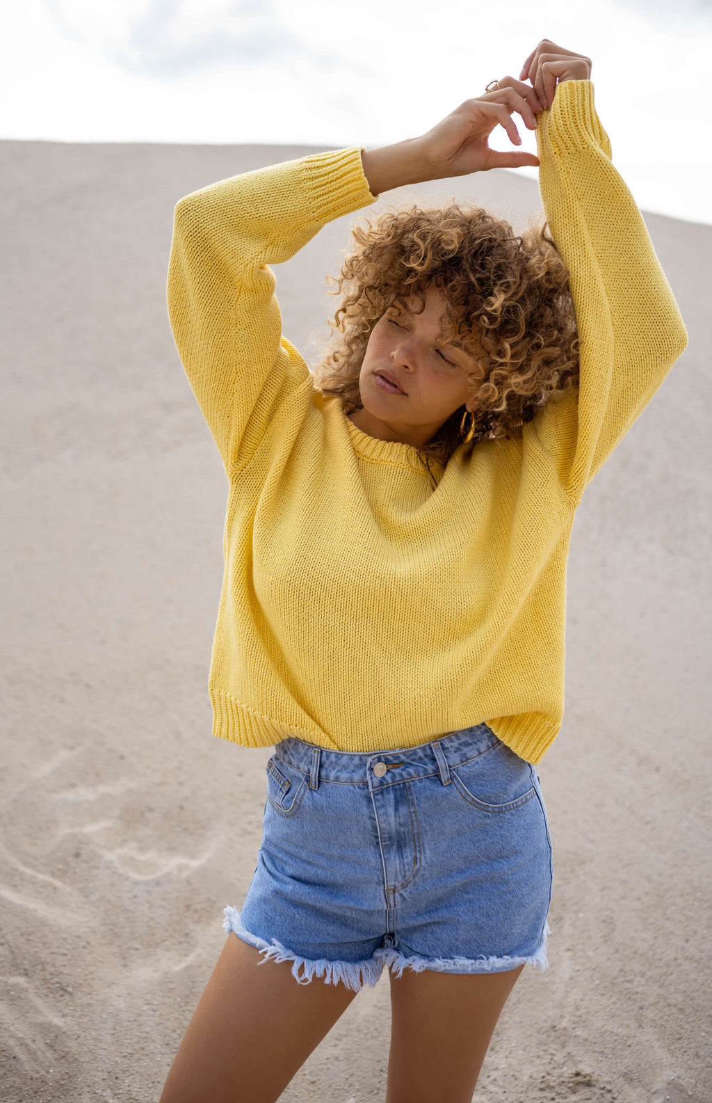 Frana sweater - Yellow