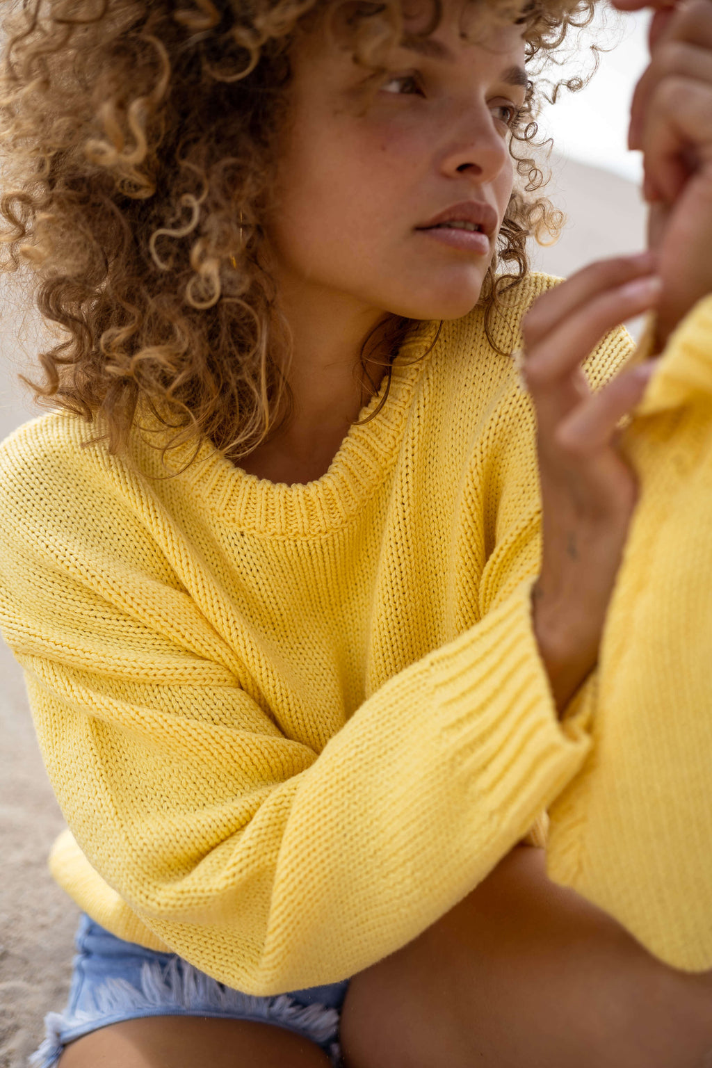 Frana sweater - Yellow