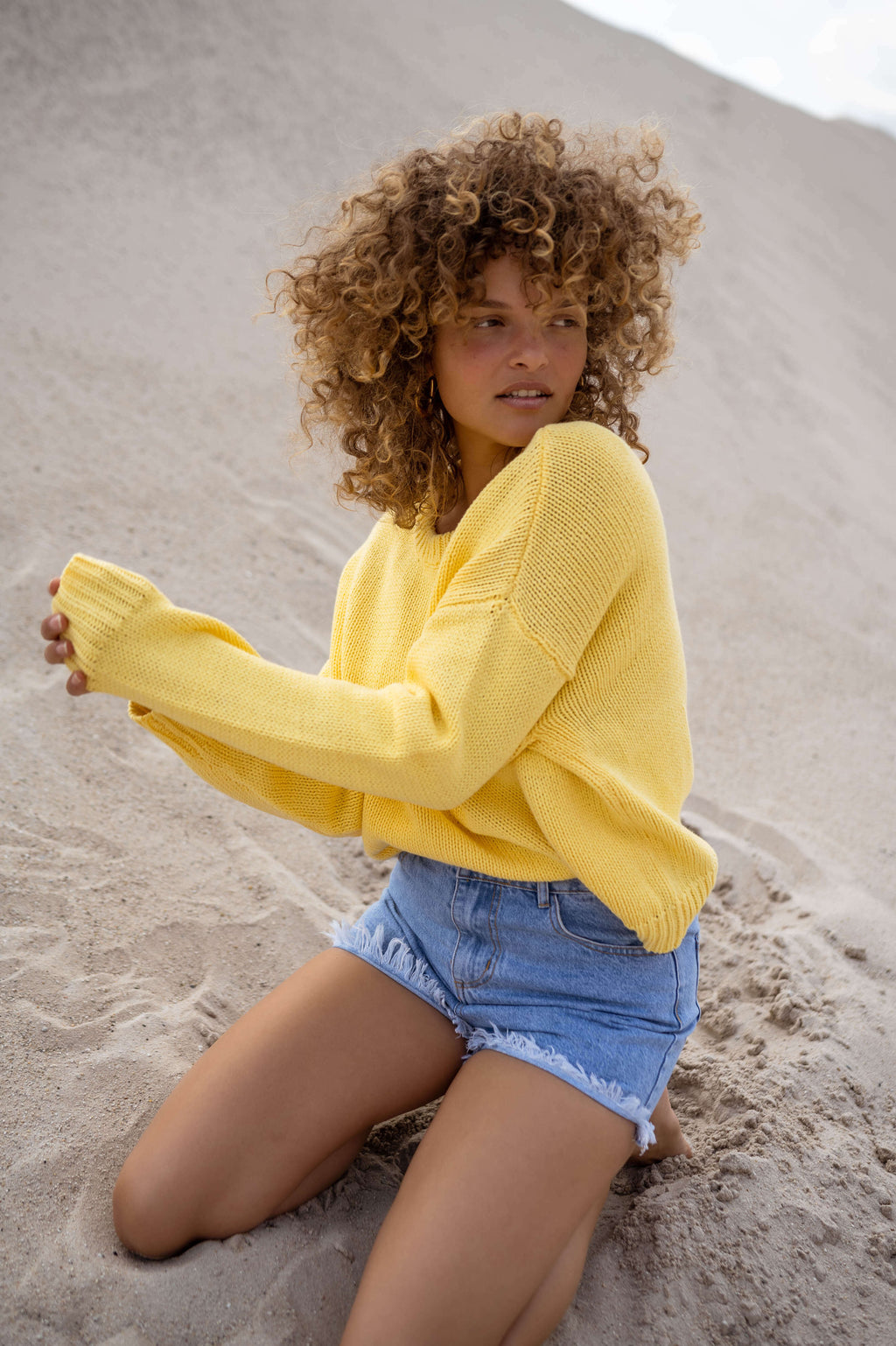 Frana sweater - Yellow