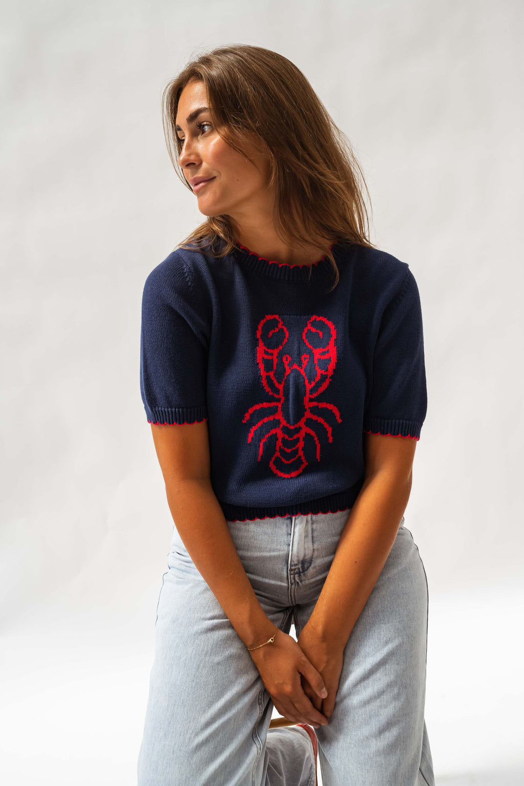 Pull Homa - bleu