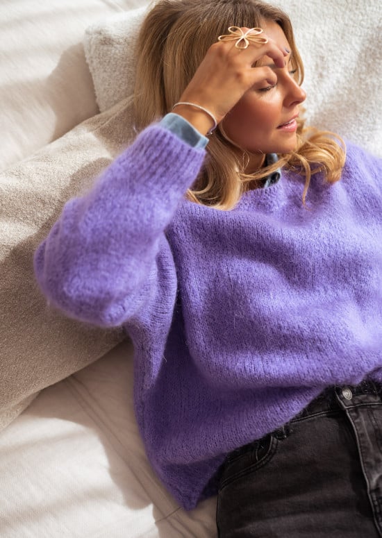 Sweater Jacob - Purple