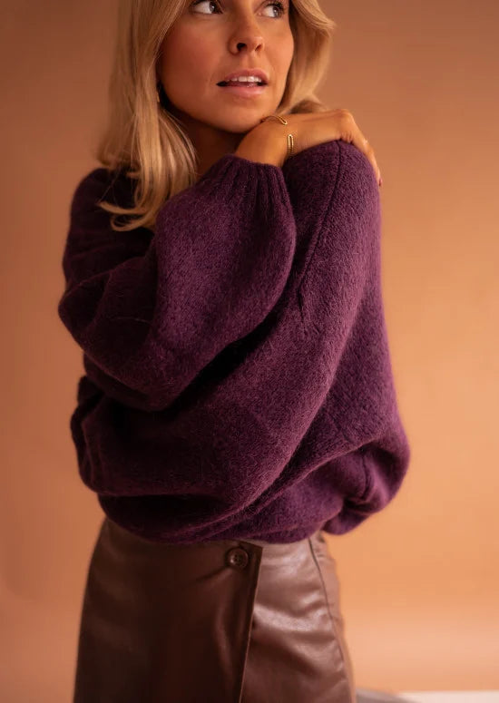 Sweater Joela - plum