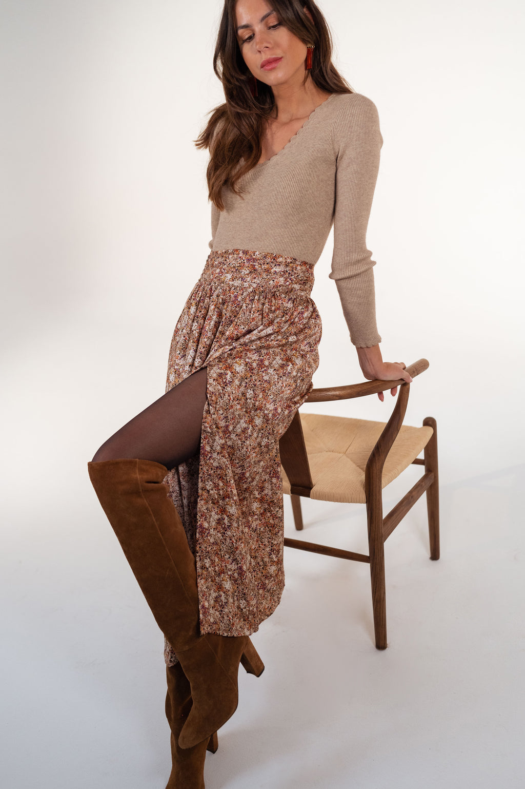 Sweater Juno - taupe