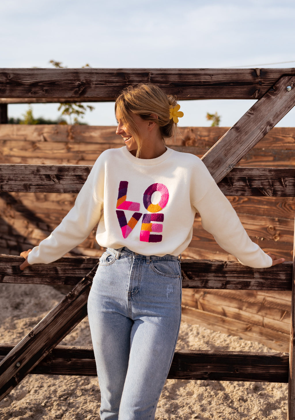 Pull Kelly - écru