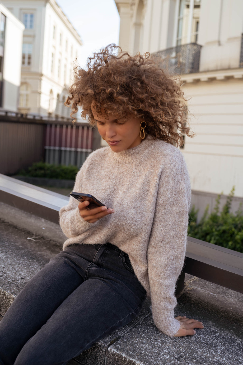 Sweater Lille - taupe