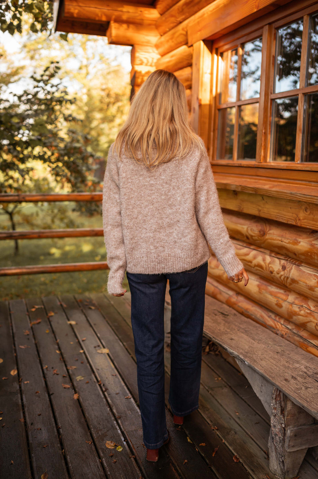 Pull Melan - taupe