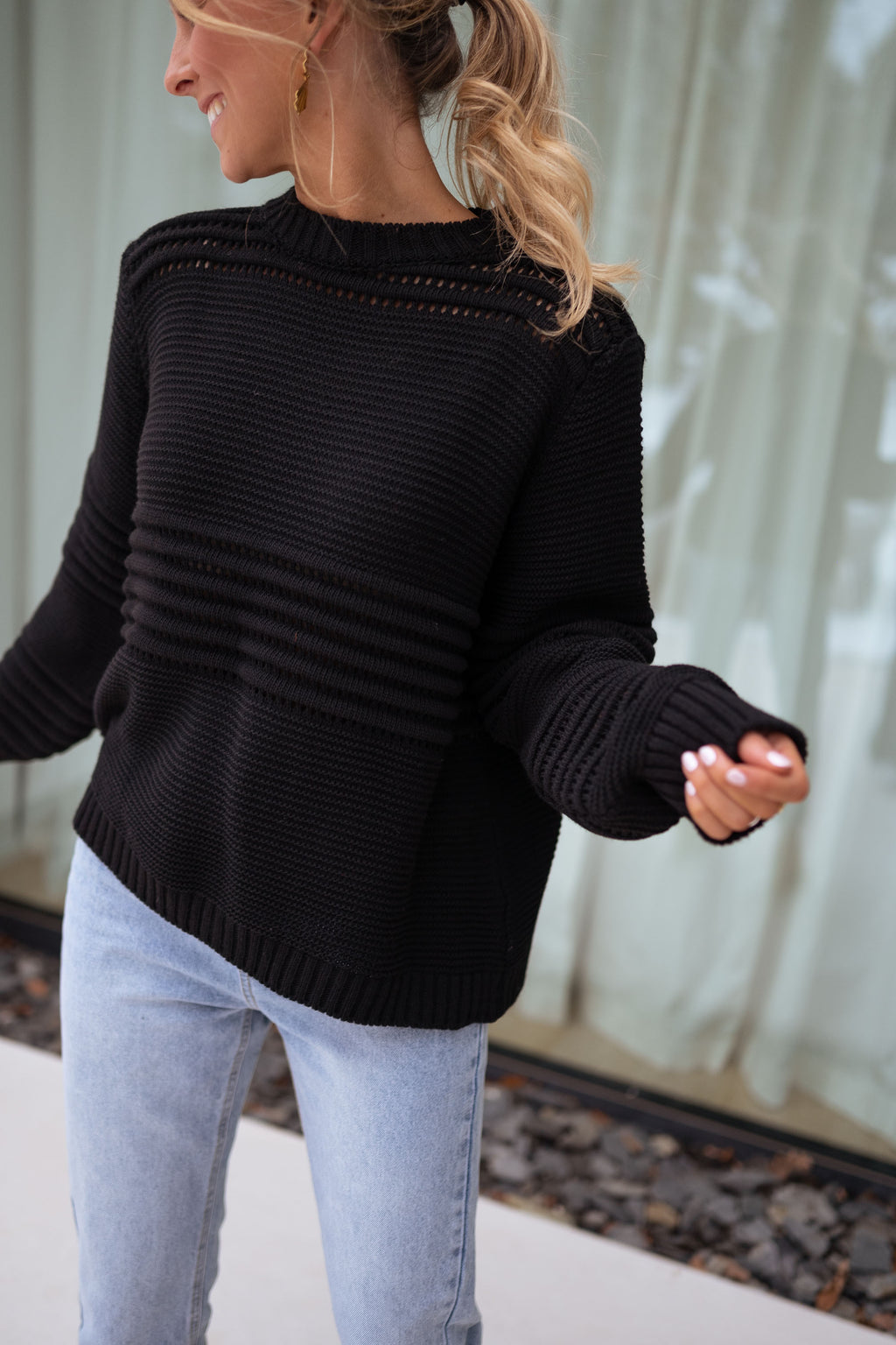 Sweater Miley - black