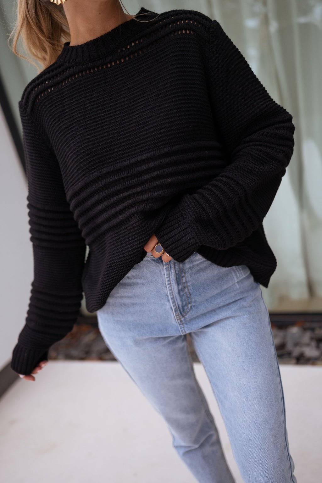 Sweater Miley - black