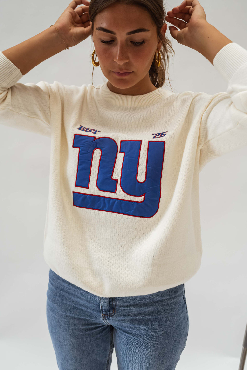 Pull New York - écru