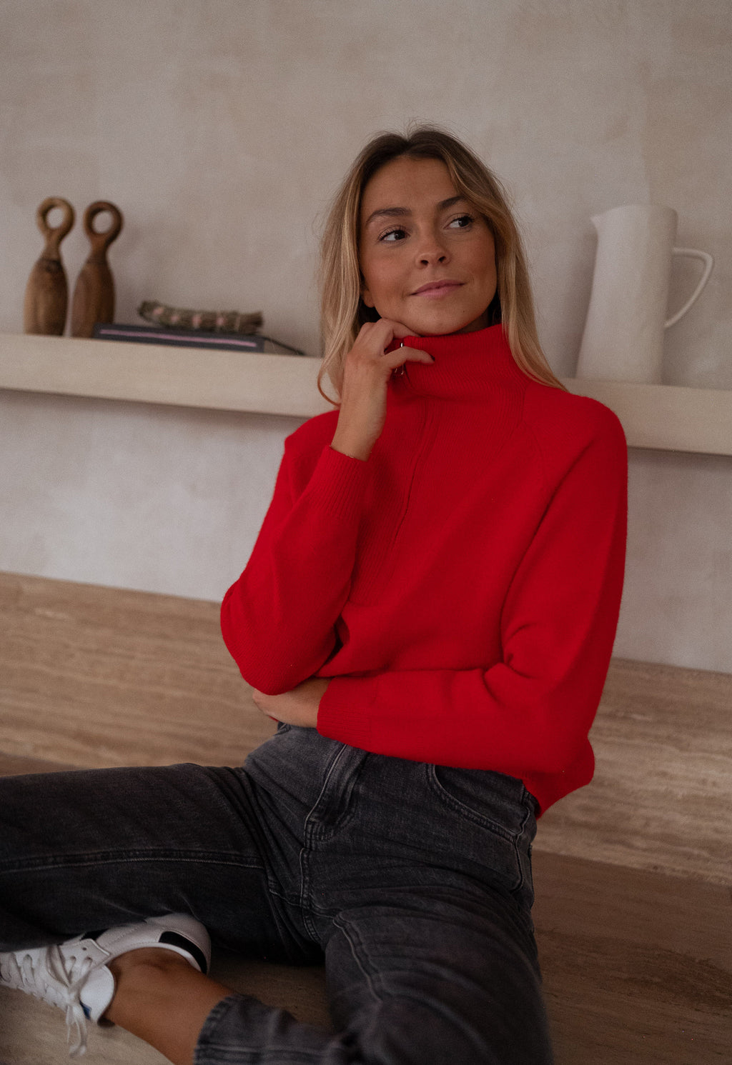 Sweater Ryo - red
