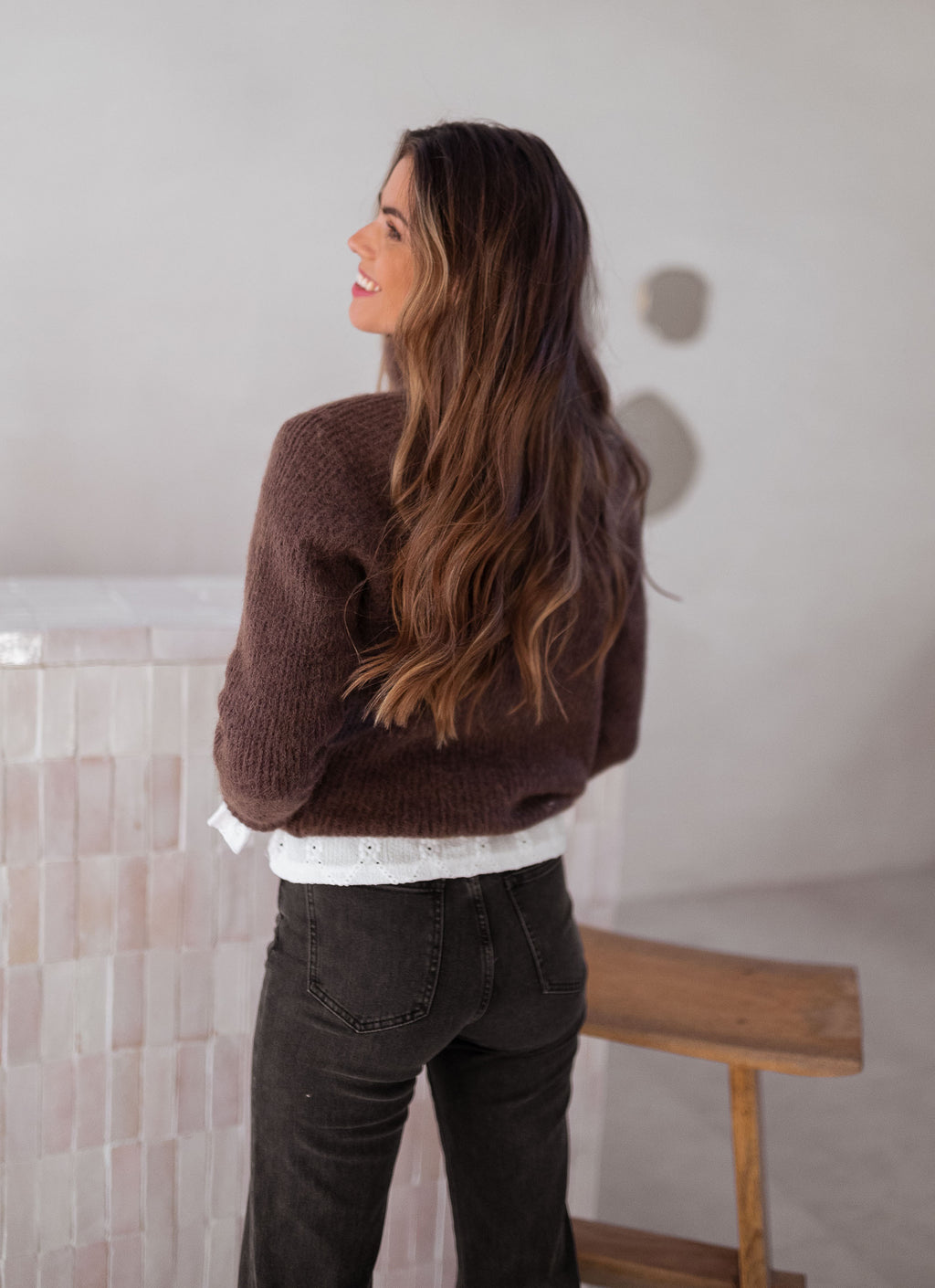 Thibaut sweater - Brown