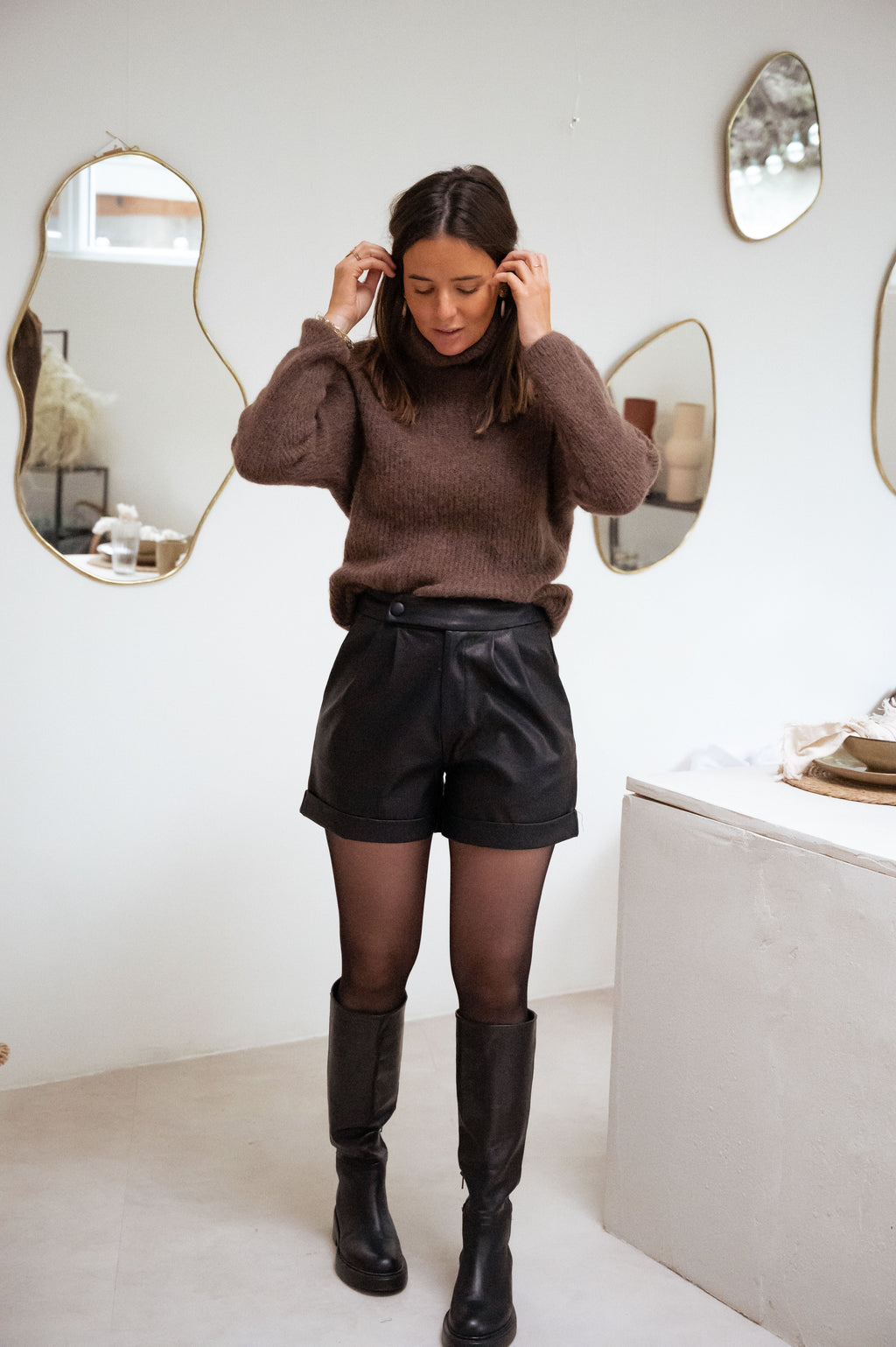 Thibaut sweater - Brown