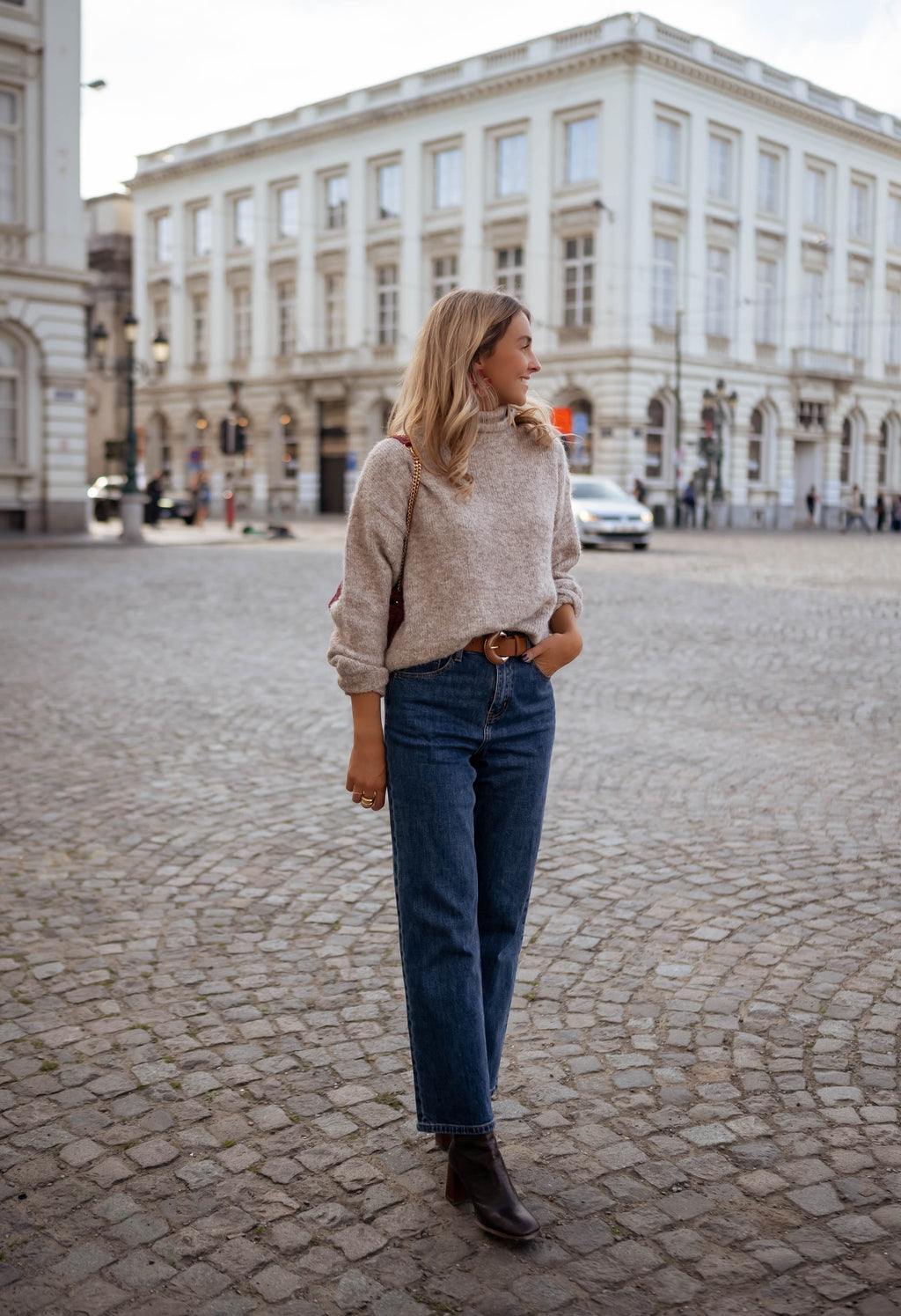 Pull Tom - taupe
