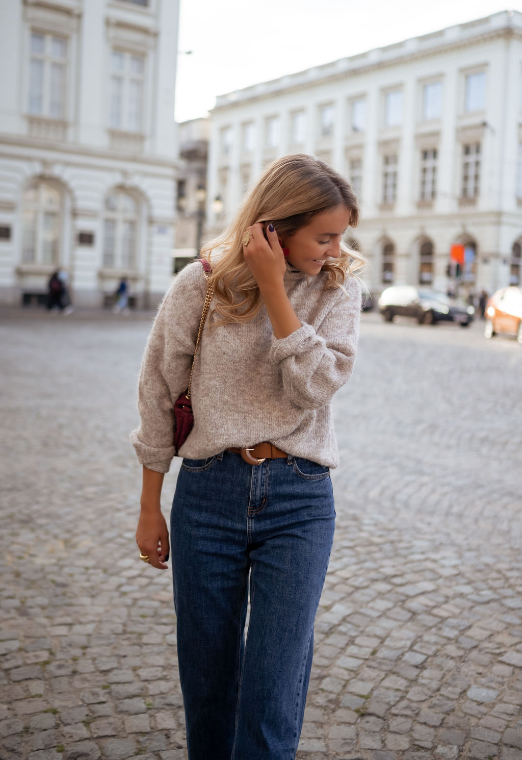 Pull Tom - taupe