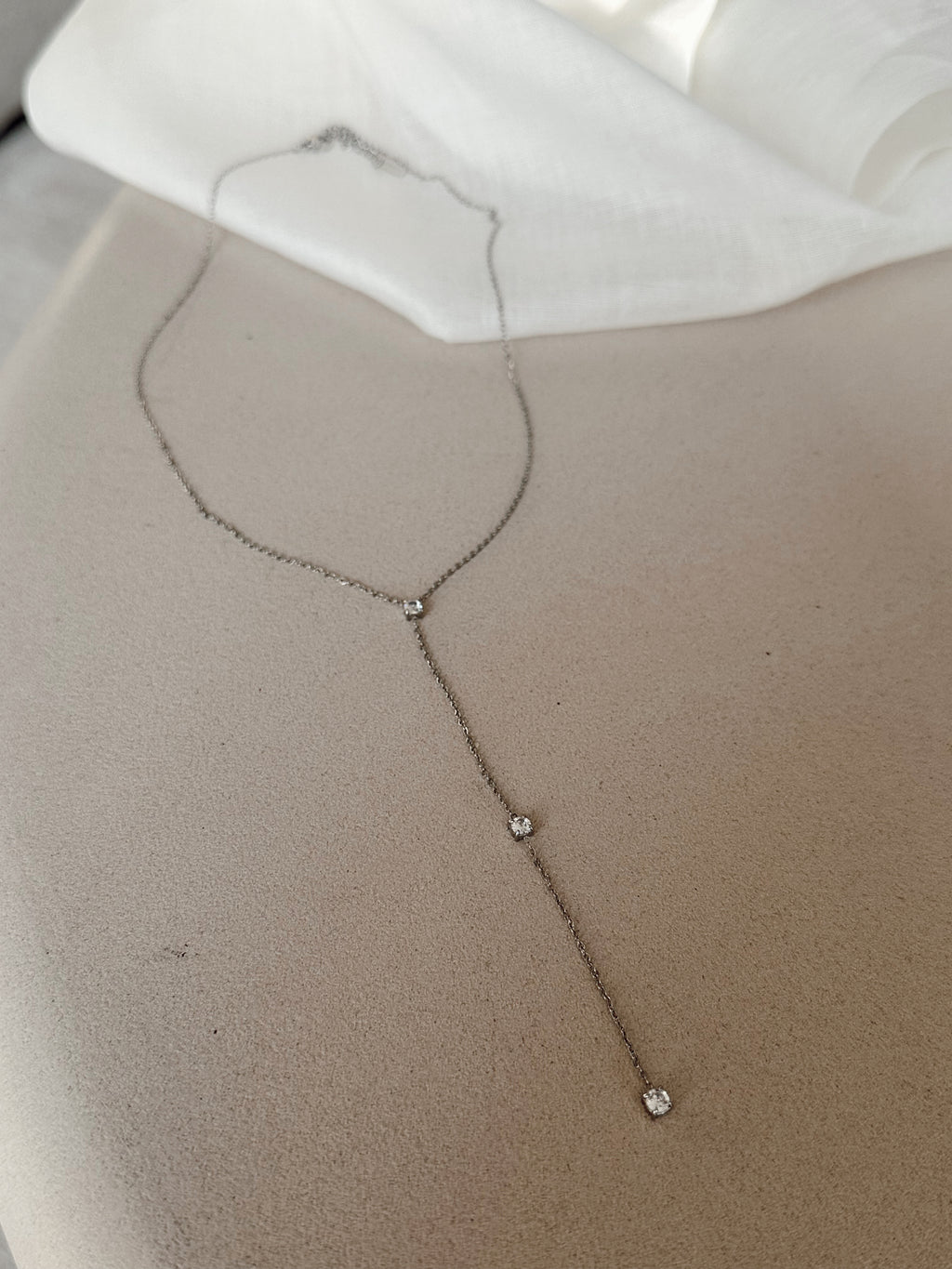 Ncklace Rejou - silver