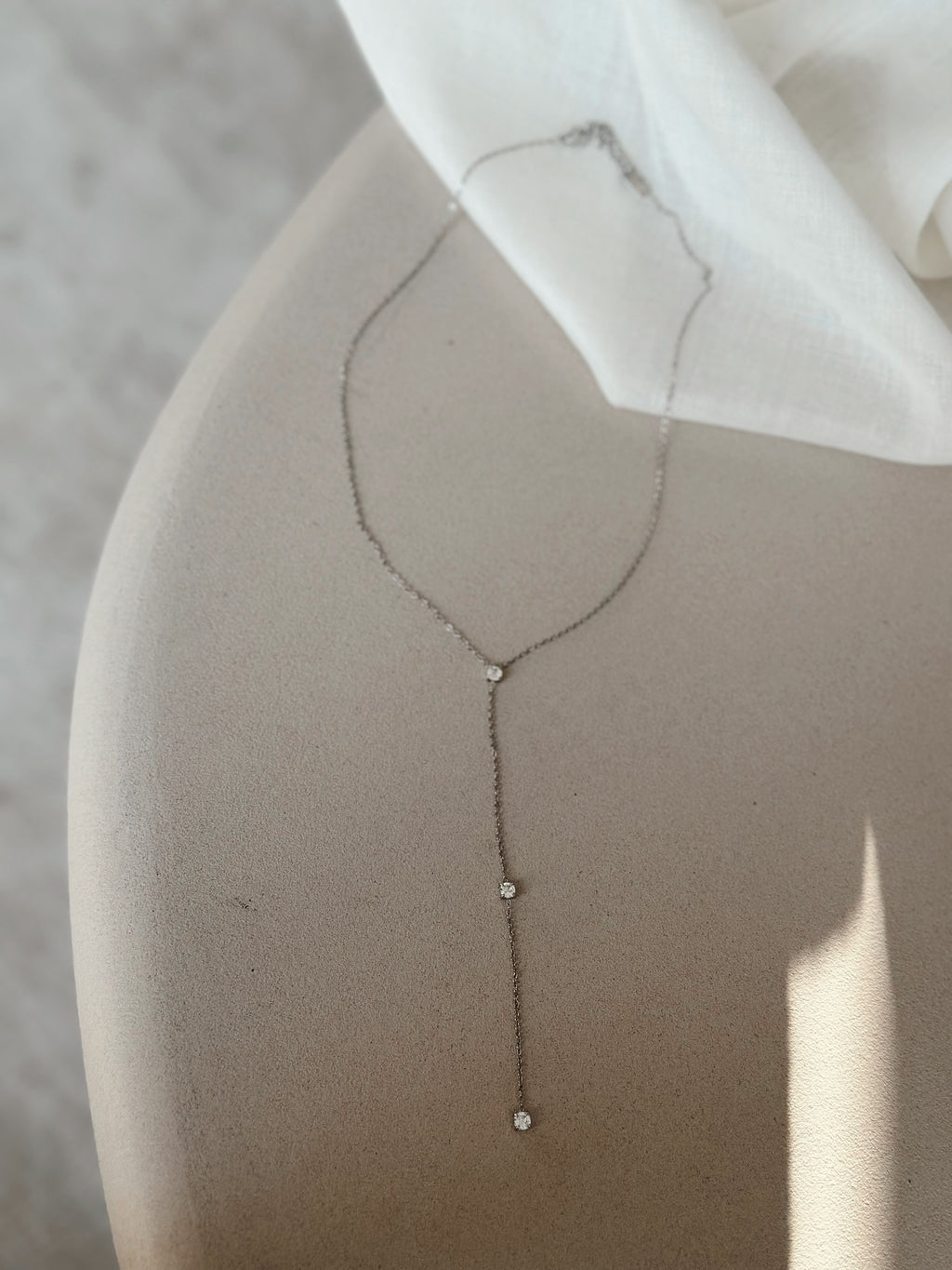 Ncklace Rejou - silver